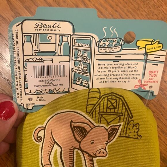 Blue Q Oven Mitt "Learn Your Baby Animals" - Picture 6 of 8